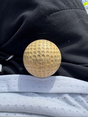 RARE Golden Ram 3 Golf Ball 1960-1970s Era